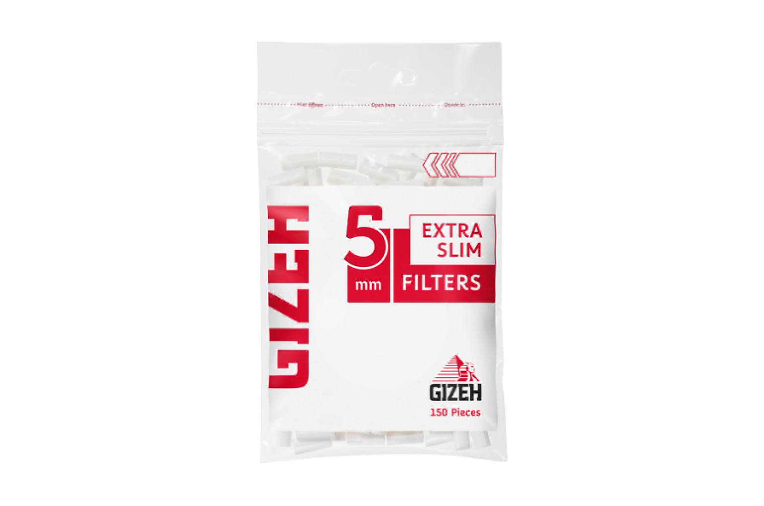 Gizeh Slim Filter 6mm 100% plastic-free 120 Stk - JWare